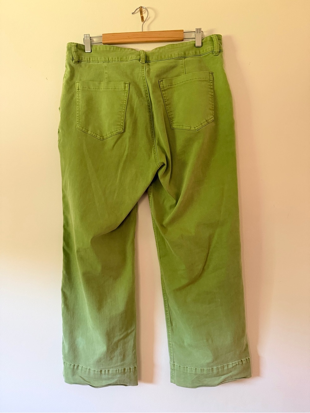 Green Straight Leg Pants - Picture 5 of 5
